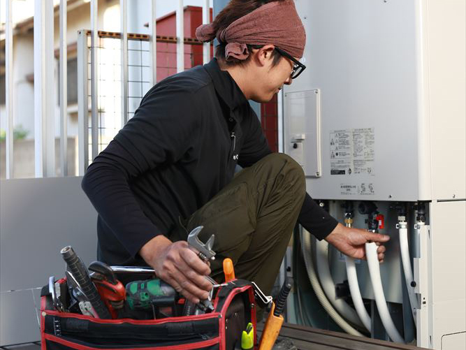 オール電化工事、エコキュート故障、IH修理 旭 株式会社